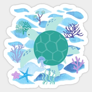 tortoise, turtle Sticker